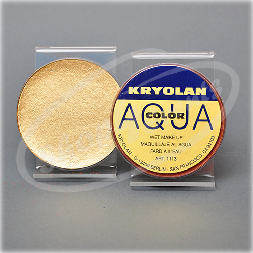 Metallic Aquacolor 55 ml - gold von Kryolan - zum Schließen ins Bild klicken